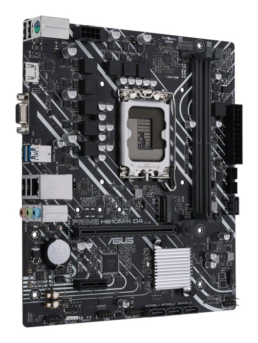 Asus PRIME H610M-K D4 Micro ATX DDR4 LGA 1700
