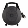 Brennenstuhl Vario Line 4 Vías Tambor de Cable 5m Negro / Claro
