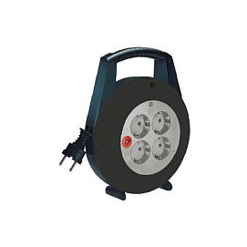 Brennenstuhl Tambor de cable Vario Line 4 tomas 5m Negro, Gris Brennenstuhl Tambor de cable Vario Line 4 tomas 5m Negro, Gris