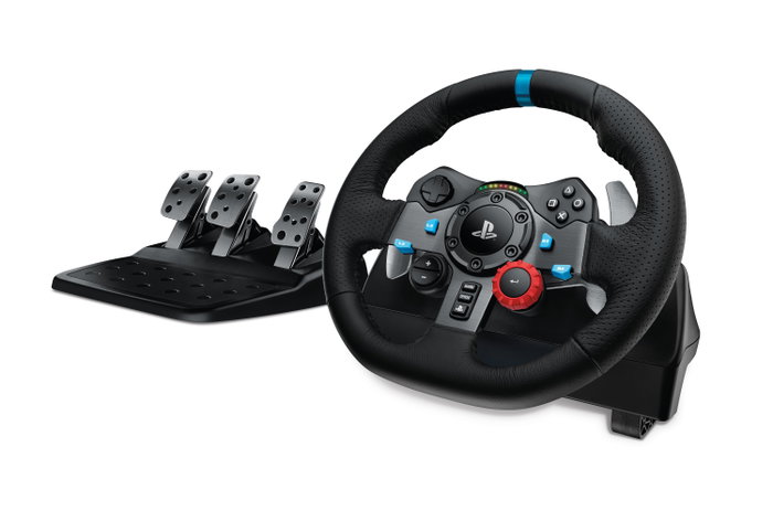 Logitech G29 Driving Force Volante y Pedales Negro