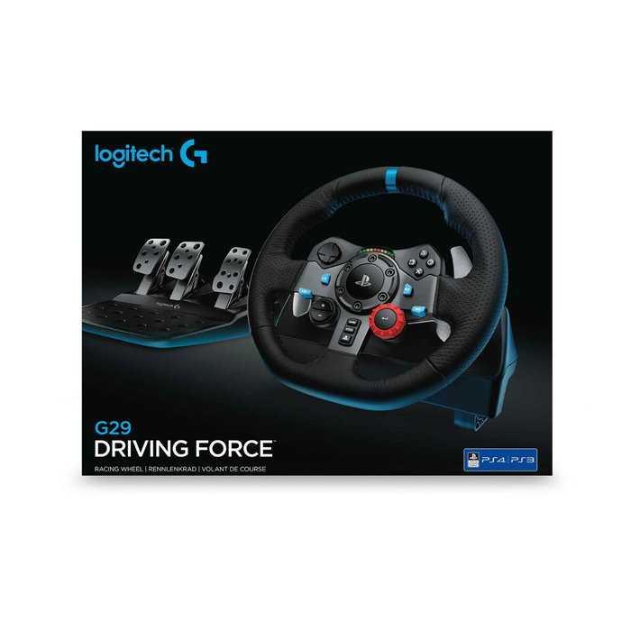 Logitech G29 Driving Force Volante y Pedales Negro