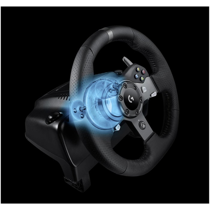 Logitech G920 Driving Force Volante de Carreras para Xbox One y PC, Negro Logitech G920 Driving Force Volante de Carreras para Xbox One y PC, Negro