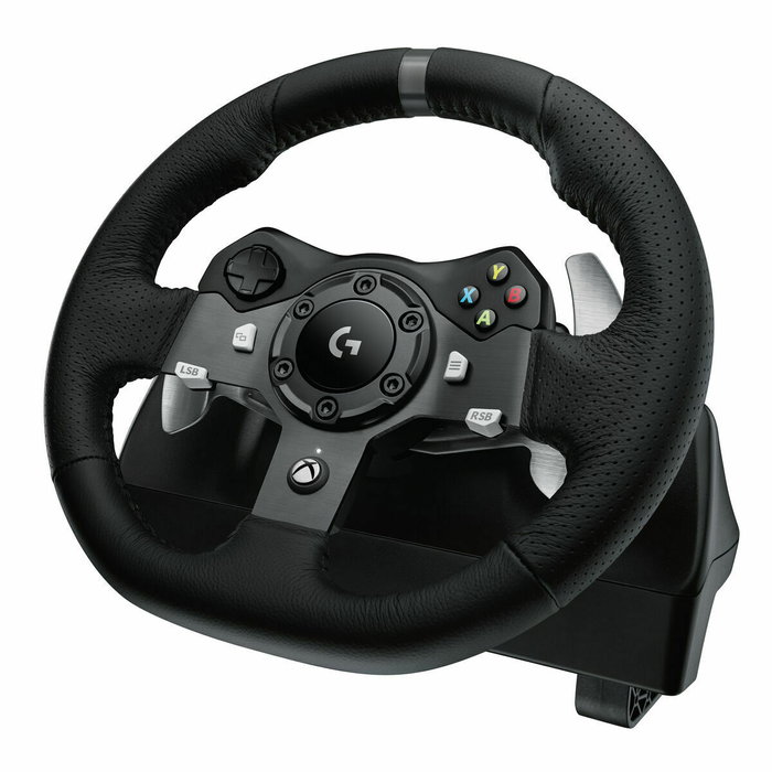 Logitech G920 Driving Force Volante de Carreras con Pedales para Xbox One y PC