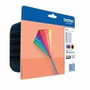 Brother LC223VALBP Pack de 4 Cartuchos de Tinta Original (Negro, Cian, Magenta, Amarillo)