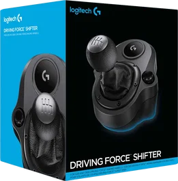 Logitech G Driving Force Shifter - Palanca de Cambio para PC, PS4, Xbox One - Compatible con Volantes G29 y G920 - Conexión USB - Negro