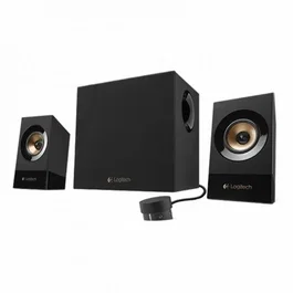 Logitech Z533 Altavoces PC 2.1 - Sistema de Altavoces con Subwoofer Frontal 120W (60W RMS), 3 Conexiones, Control de Graves y Volumen, para TV, Ordenador y Smartphone - 980-001054
