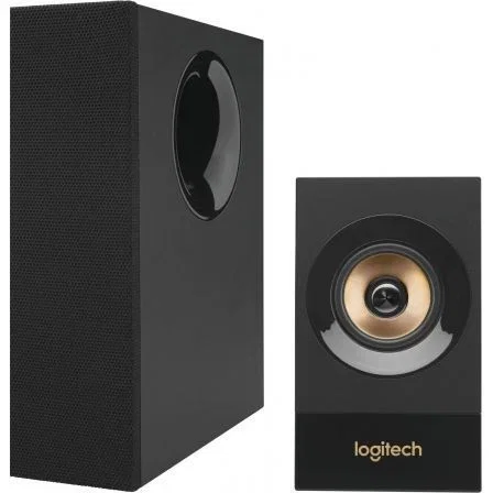 Logitech Z533 Altavoces PC 2.1 - Sistema de Altavoces con Subwoofer Frontal 120W (60W RMS), 3 Conexiones, Control de Graves y Volumen, para TV, Ordenador y Smartphone - 980-001054