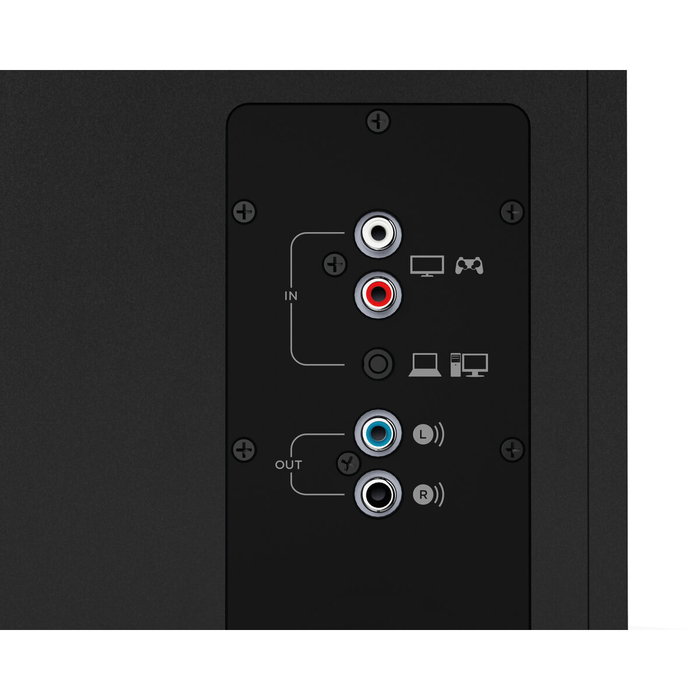 Logitech Z533 Sistema de altavoces 2.1 con Subwoofer, 60W RMS