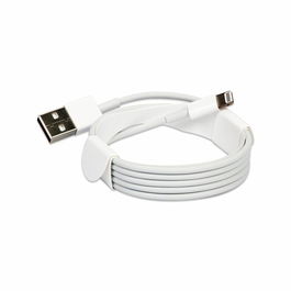 Apple Cable Lightning a USB A - Adaptador de Carga y Sincronización USB 2.0 para iPhone 5/5c/5s, iPad 4ª Gen, iPad mini, iPod nano 7ª Gen, iPod touch 5ª Gen