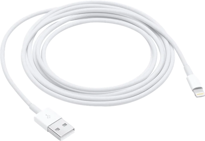 Apple Cable Lightning a USB 2 m Blanco MD819ZM/A