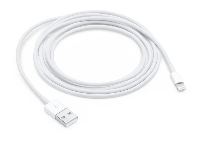 Apple Cable Lightning a USB 2m Blanco - Compatible con iPhone, iPad, iPod - MD819ZM/A