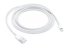Apple Cable Lightning a USB 2m Blanco - Compatible con iPhone, iPad, iPod - MD819ZM/A