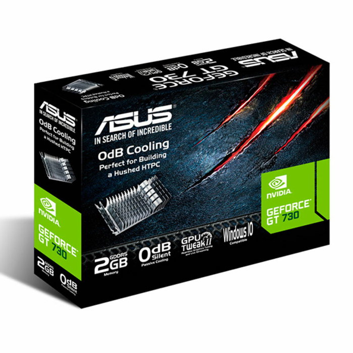 Asus GeForce GT 730 2 GB GDDR5 Low-Profile Asus GeForce GT 730 2 GB GDDR5 Low-Profile