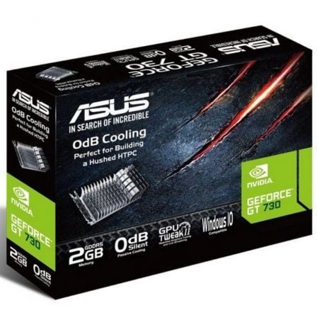 Asus Tarjeta Gráfica GeForce GT 730 2GB GDDR5 90YV06N2-M0NA00