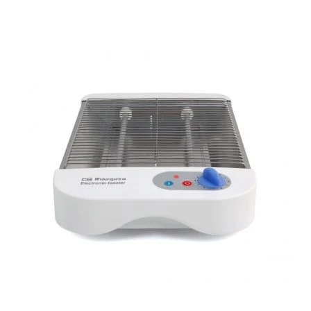 Orbegozo Tostador TO 1010 Tostadora Horizontal 600W Blanco Acero Inoxidable Orbegozo Tostador TO 1010 Tostadora Horizontal 600W Blanco Acero Inoxidable