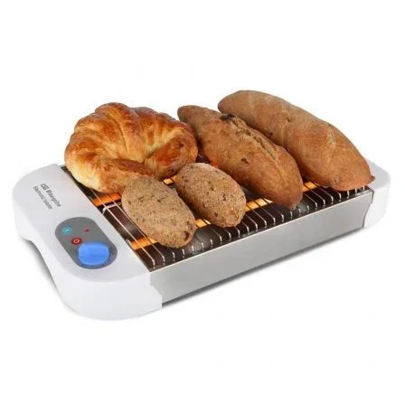 Orbegozo Tostador TO 1010 Tostadora Horizontal 600W Blanco Acero Inoxidable Orbegozo Tostador TO 1010 Tostadora Horizontal 600W Blanco Acero Inoxidable