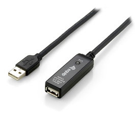 Equip Cable Alargo USB 2.0 Activo Macho a Hembra para Conexiones sin Errores