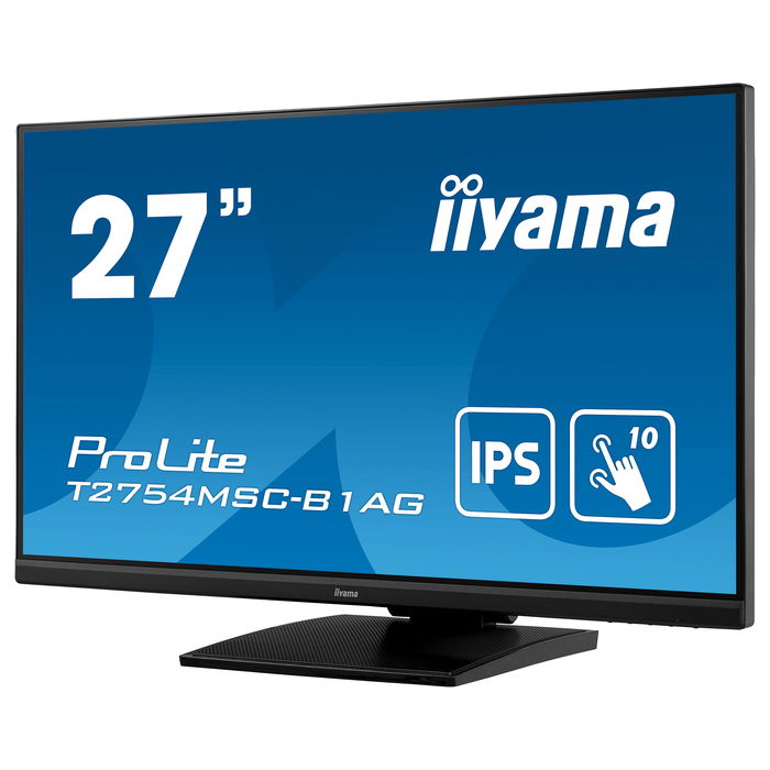 iiyama ProLite T2754MSC-B1AG 68,6cm/27'' 1920x1080 FHD IPS Touch 4ms 60Hz HDMI VGA USB VESA Speaker Negro