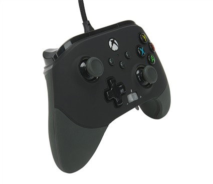 Power A Mando con Cable FUSION PRO 2 para Xbox Series X/S 1516954-01, Negro/Blanco