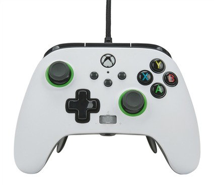 Power A Mando con Cable FUSION PRO 2 para Xbox Series X/S 1516954-01, Negro/Blanco