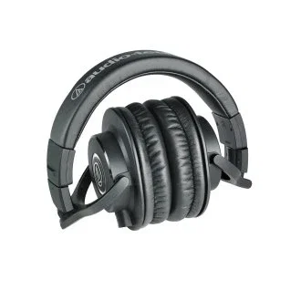 Audio-Technica ATH-M40X Auriculares de Estudio Cerrados con Cable, Circumaurales, Diadema, Color Negro, para Música Audio-Technica ATH-M40X Auriculares de Estudio Cerrados con Cable, Circumaurales, Diadema, Color Negro, para Música