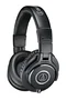 Audio-Technica ATH-M40X Auriculares de Estudio Cerrados con Cable, Circumaurales, Diadema, Color Negro, para Música
