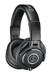 Audio-Technica ATH-M40X Auriculares de Estudio Cerrados con Cable, Circumaurales, Diadema, Color Negro, para Música