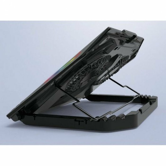 Conceptronic THYIA02B ERGO Cooling Pad con RGB y 2 ventiladores Conceptronic THYIA02B ERGO Cooling Pad con RGB y 2 ventiladores