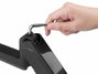 Equip EQ650134 Soporte de Escritorio para 3 Pantallas hasta 27" VESA 75x75-100x100 Negro