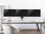 Equip EQ650134 Soporte de Escritorio para 3 Pantallas hasta 27" VESA 75x75-100x100 Negro