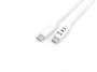 Equip Cable USB-C a USB-C Macho 3.2 Gen 1 (5 Gbps) 2 Metros para Carga Rápida PD 60W y Datos, Color Blanco, 128362