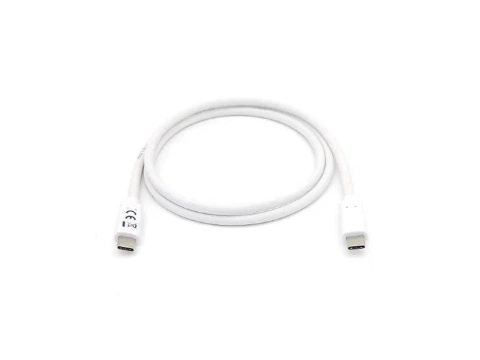 Equip Cable USB-C a USB-C Macho 3.2 Gen 1 (5 Gbps) 2 Metros para Carga Rápida PD 60W y Datos, Color Blanco, 128362
