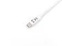 Equip Cable USB-C a USB-C Macho 3.2 Gen 1 (5 Gbps) 2 Metros para Carga Rápida PD 60W y Datos, Color Blanco, 128362