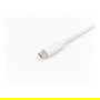 EQUIP 128362 Cable USB-C a USB-C 3.2 Gen 1 Macho/Macho 2 metros Blanco 60W PD