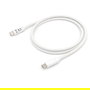 EQUIP 128362 Cable USB-C a USB-C 3.2 Gen 1 Macho/Macho 2 metros Blanco 60W PD