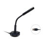 Equip Micrófono de Sobremesa Life Omnidireccional USB con Brazo Flexible