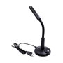 Equip Micrófono de Sobremesa Life Omnidireccional USB con Brazo Flexible