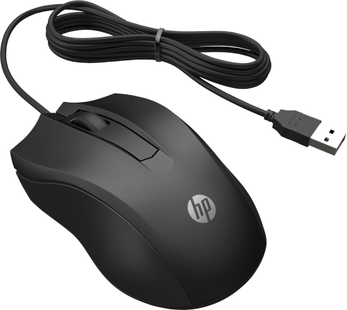 HP Wired Mouse 100 Negro HP Wired Mouse 100 Negro