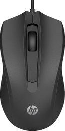 HP Wired Mouse 100 Negro