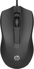 HP Wired Mouse 100 Negro