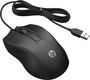 HP Ratón Con Cable 100, Ratón Ergonómico Ambidiestro para Uso Diario, Fácil Configuración, Movimientos Fluidos
