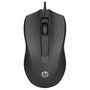 HP Wired Mouse 100 Negro