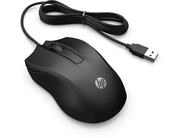 HP Wired Mouse 100 Negro HP Wired Mouse 100 Negro