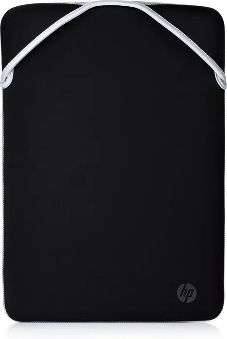 HP Funda Protectora Reversible para Portátil de 15,6 pulgadas, Negro/Plata