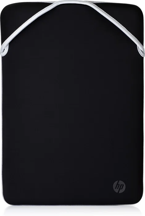 HP Funda Protectora Reversible para Portátil de 15,6 Pulgadas - Negro y Plata HP Funda Protectora Reversible para Portátil de 15,6 Pulgadas - Negro y Plata