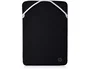 HP Funda Protectora Reversible para Portátil de 15,6 Pulgadas - Negro y Plata