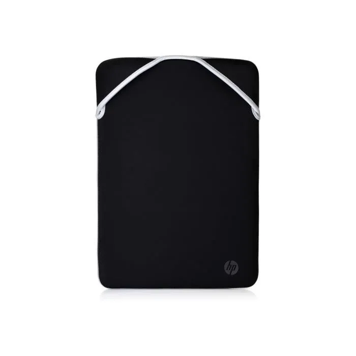 HP Funda Protectora Reversible para Portátil de 15,6 Pulgadas - Negro y Plata HP Funda Protectora Reversible para Portátil de 15,6 Pulgadas - Negro y Plata