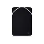 HP Funda Protectora Reversible para Portátil de 15,6 Pulgadas - Negro y Plata