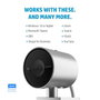 HP 950 Webcam Ultra HD 4K - Cámara Web Full HD para Streaming y Videollamadas
