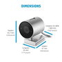HP 950 Webcam Ultra HD 4K - Cámara Web Full HD para Streaming y Videollamadas